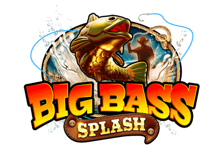 Circular porthole view of the Big Bass Splash logo art with the fisherman and bass mascot in turquoise splash water